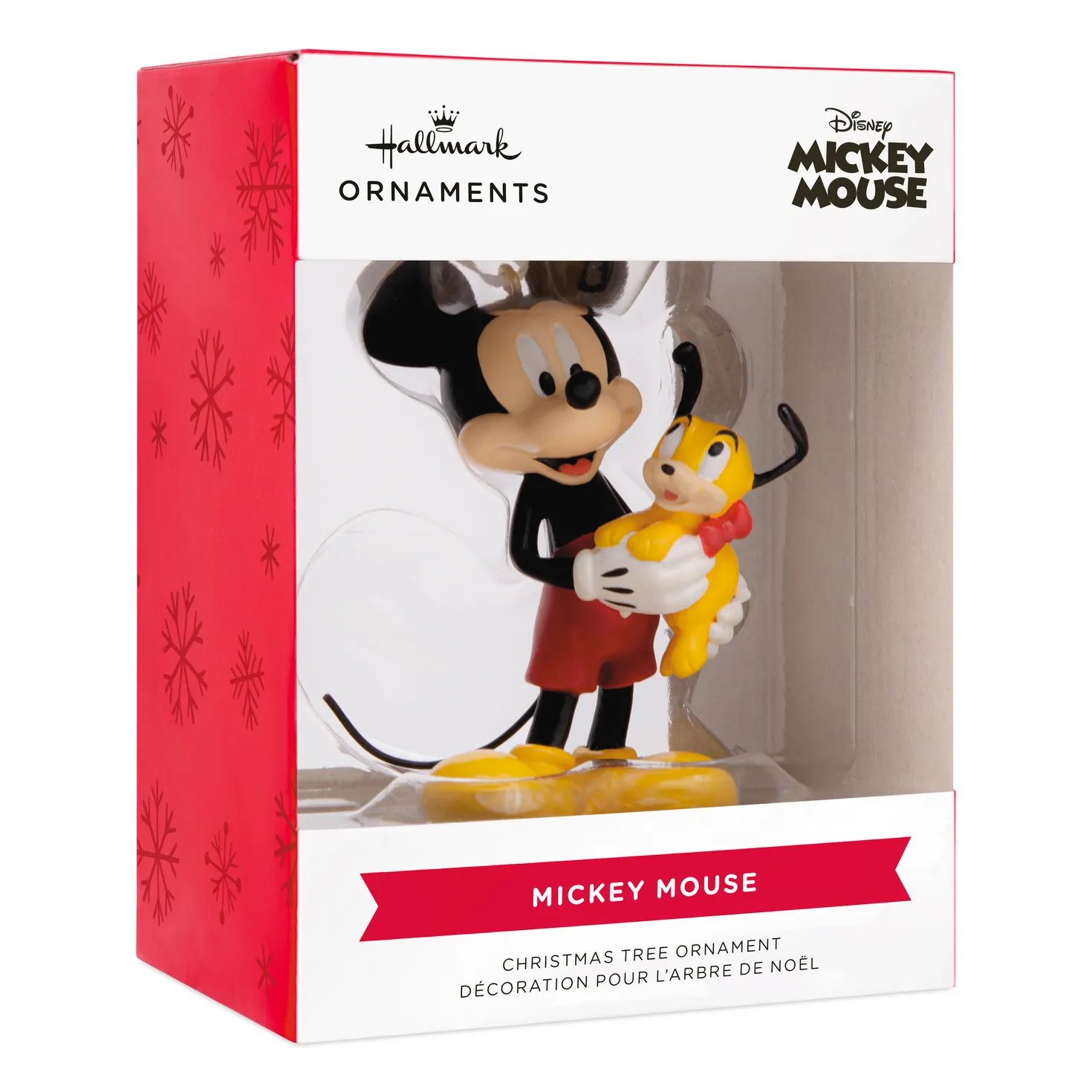 Hallmark Christmas Ornament - Disney Mickey Mouse Holding Puppy