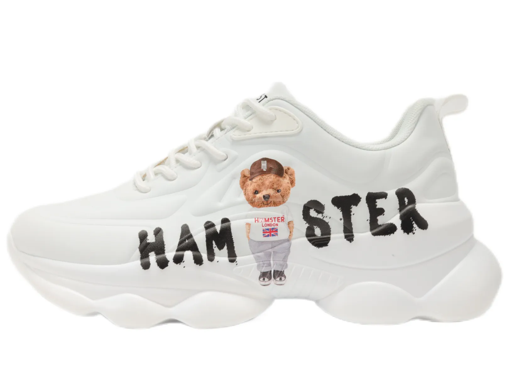 Hamster London Ted H Party Sneakers Black