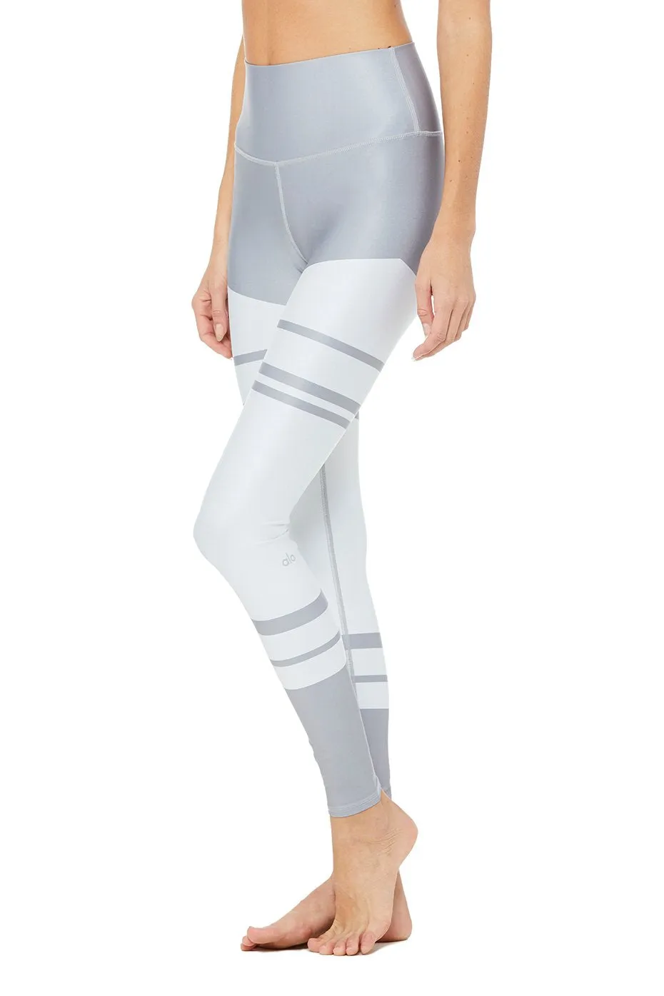 High-Waist Airlift Legging - Marathon Print - Alloy Marathon