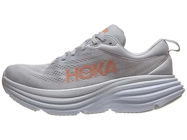 Hoka | Bondi 8 | Women's | Harbor Mist/Lunar Rock