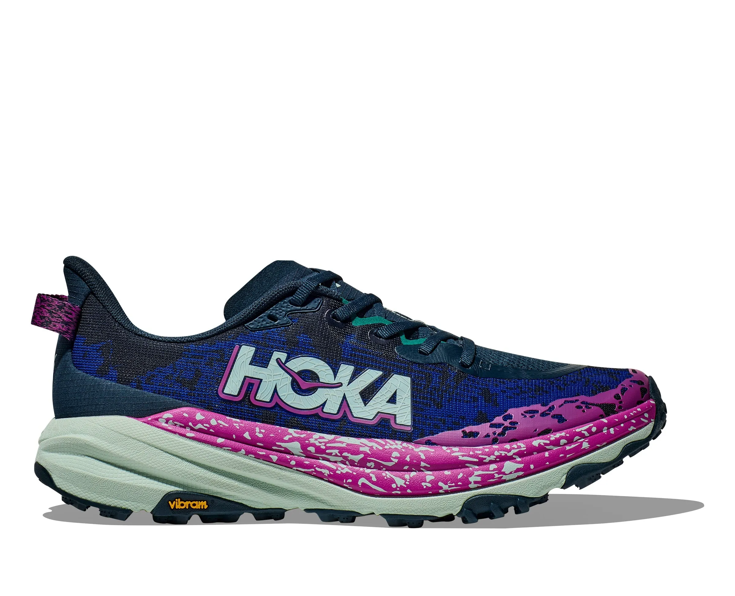 HOKA Speedgoat 6 Wide 男 野跑鞋 寬楦 暴雨藍/水藍 1147830SMY