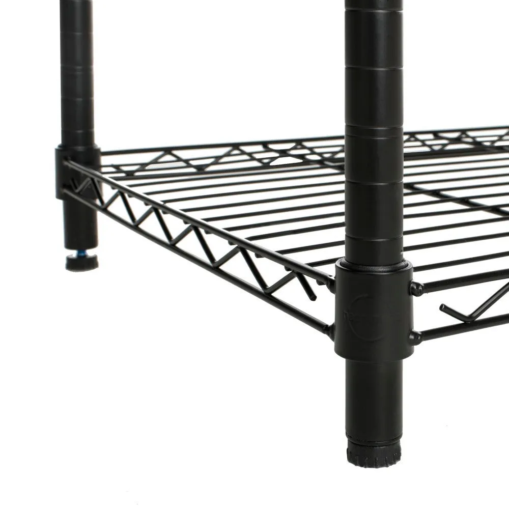 Hollow 70.8" Garment Rack with Shelf