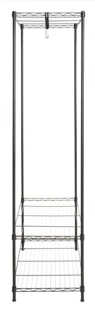 Hollow 70.8" Garment Rack with Shelf