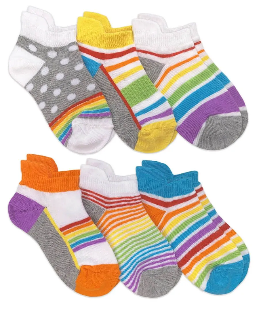 Jefferies Socks Rainbow Sport Tab Low Cut Socks