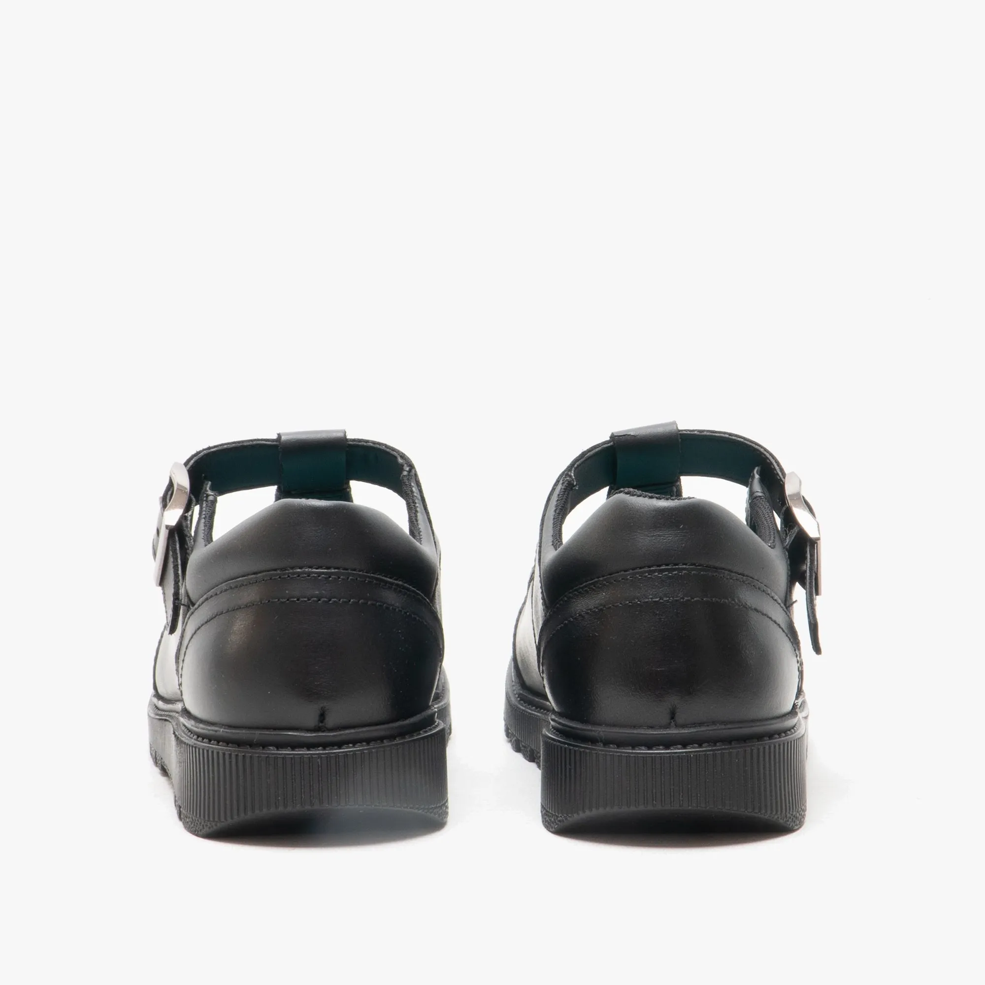 KERRY Girls School Shoes Black