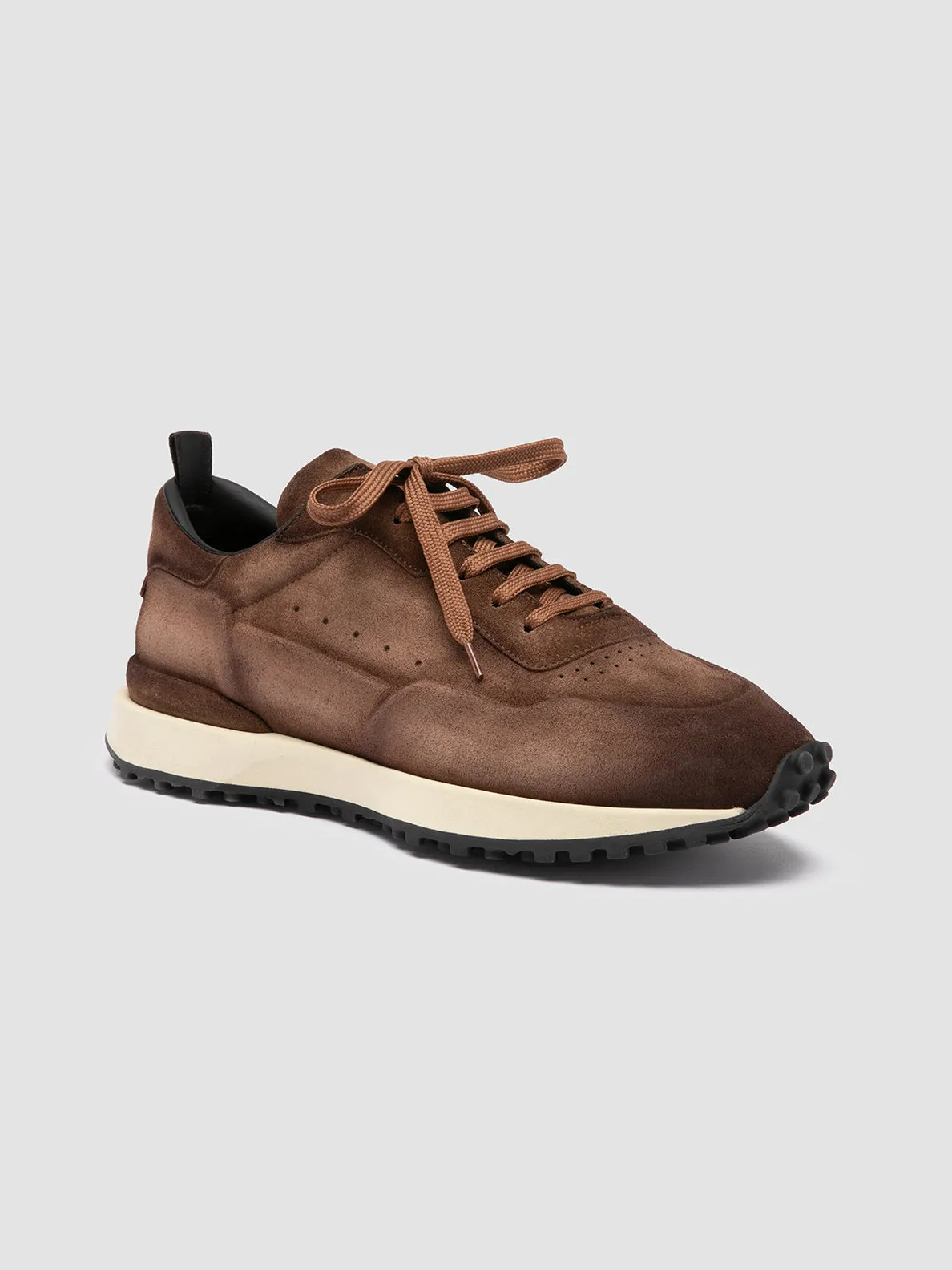 KEYNES 001 - Taupe Suede Sneakers