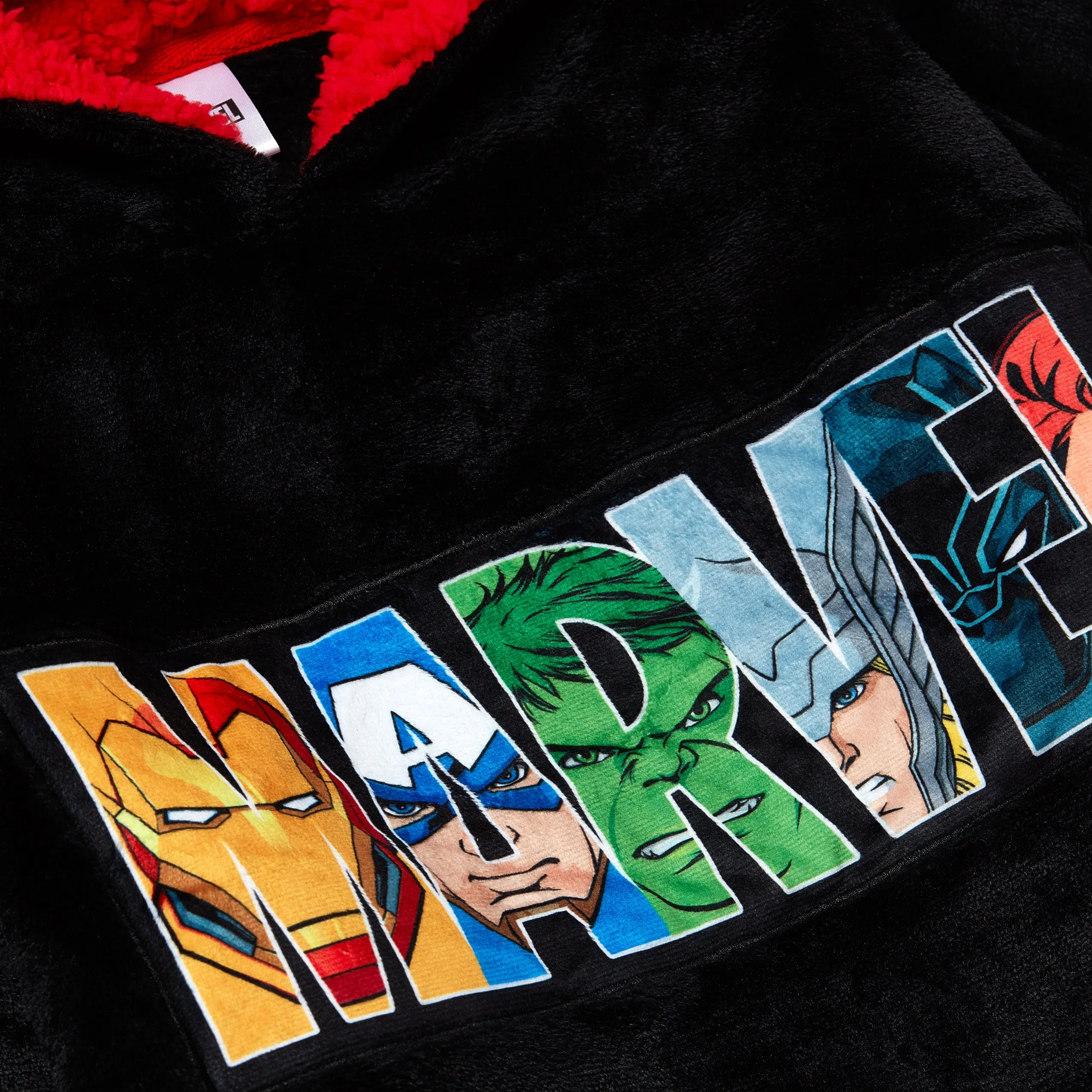 Kids Marvel Fleece Hoodie Blanket - One Size