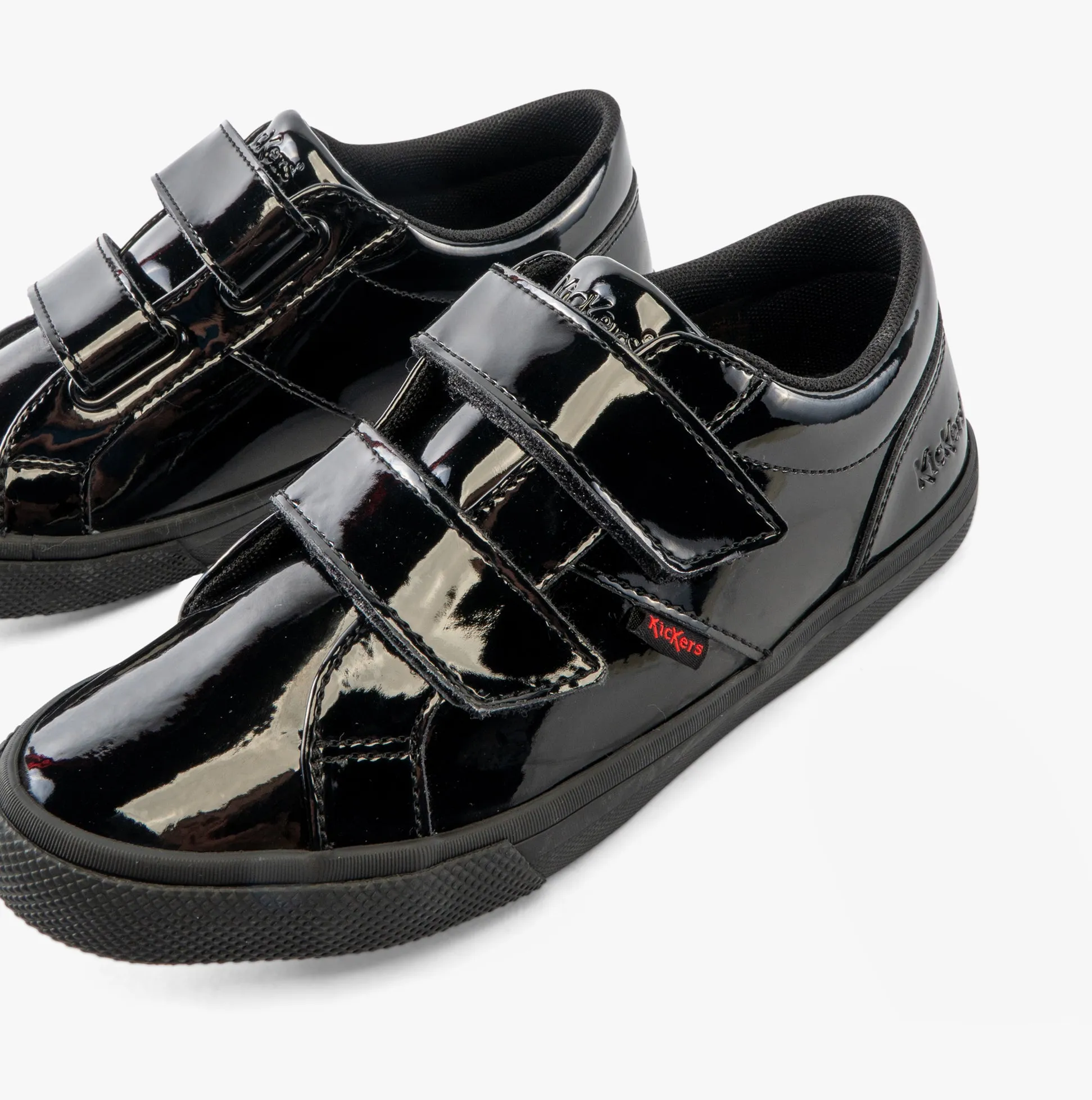 KODY TWIN Girls Shoes Patent Black