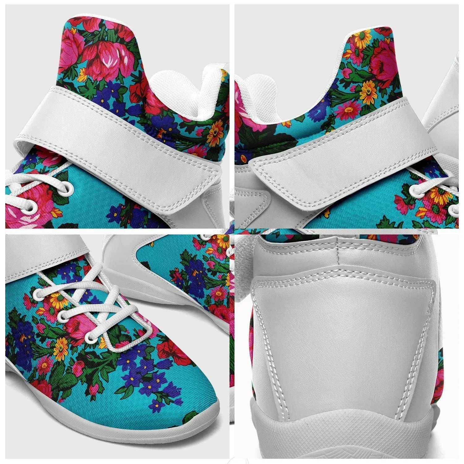 Kokum's Revenge Sky Ipottaa Basketball / Sport High Top Shoes - White Sole