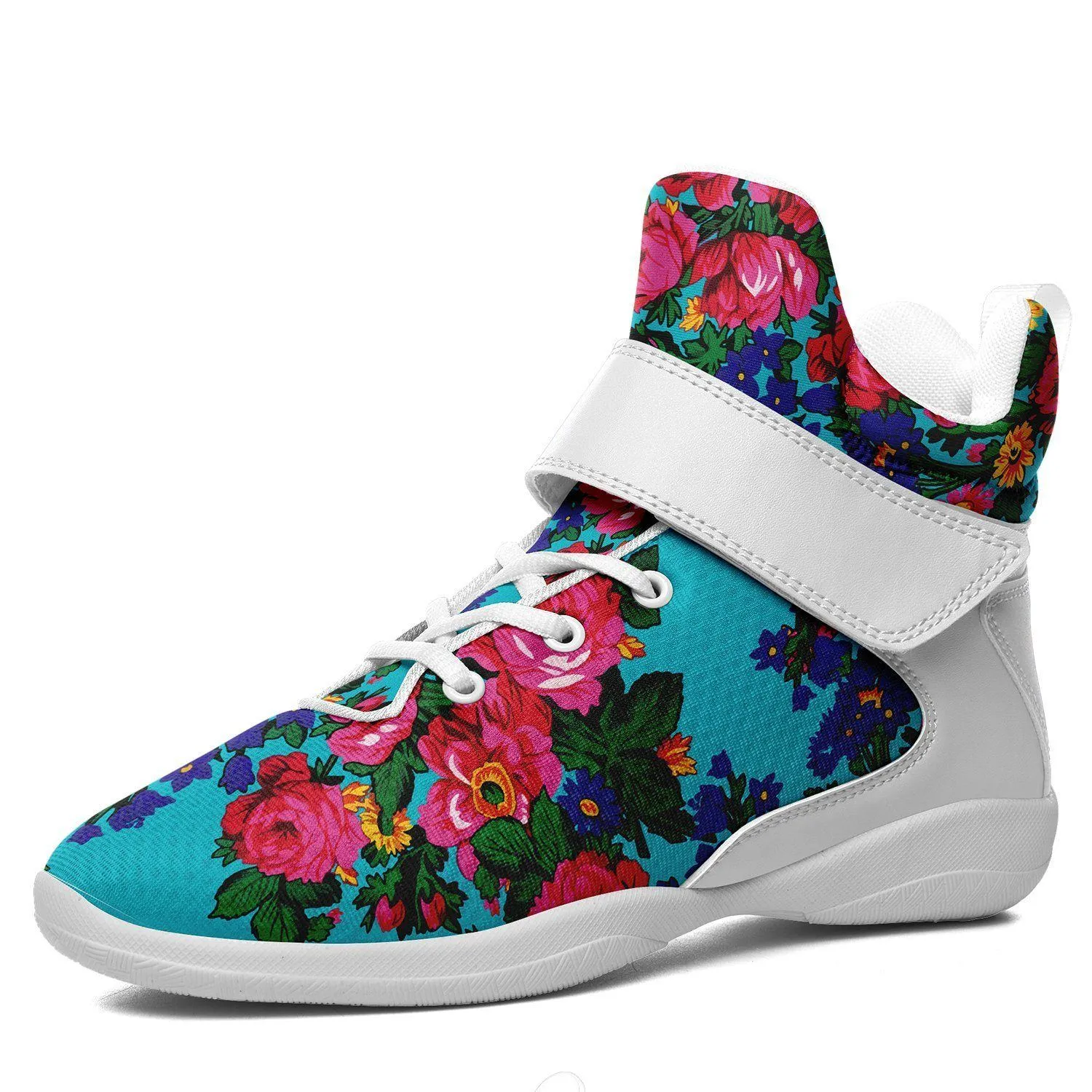 Kokum's Revenge Sky Ipottaa Basketball / Sport High Top Shoes - White Sole