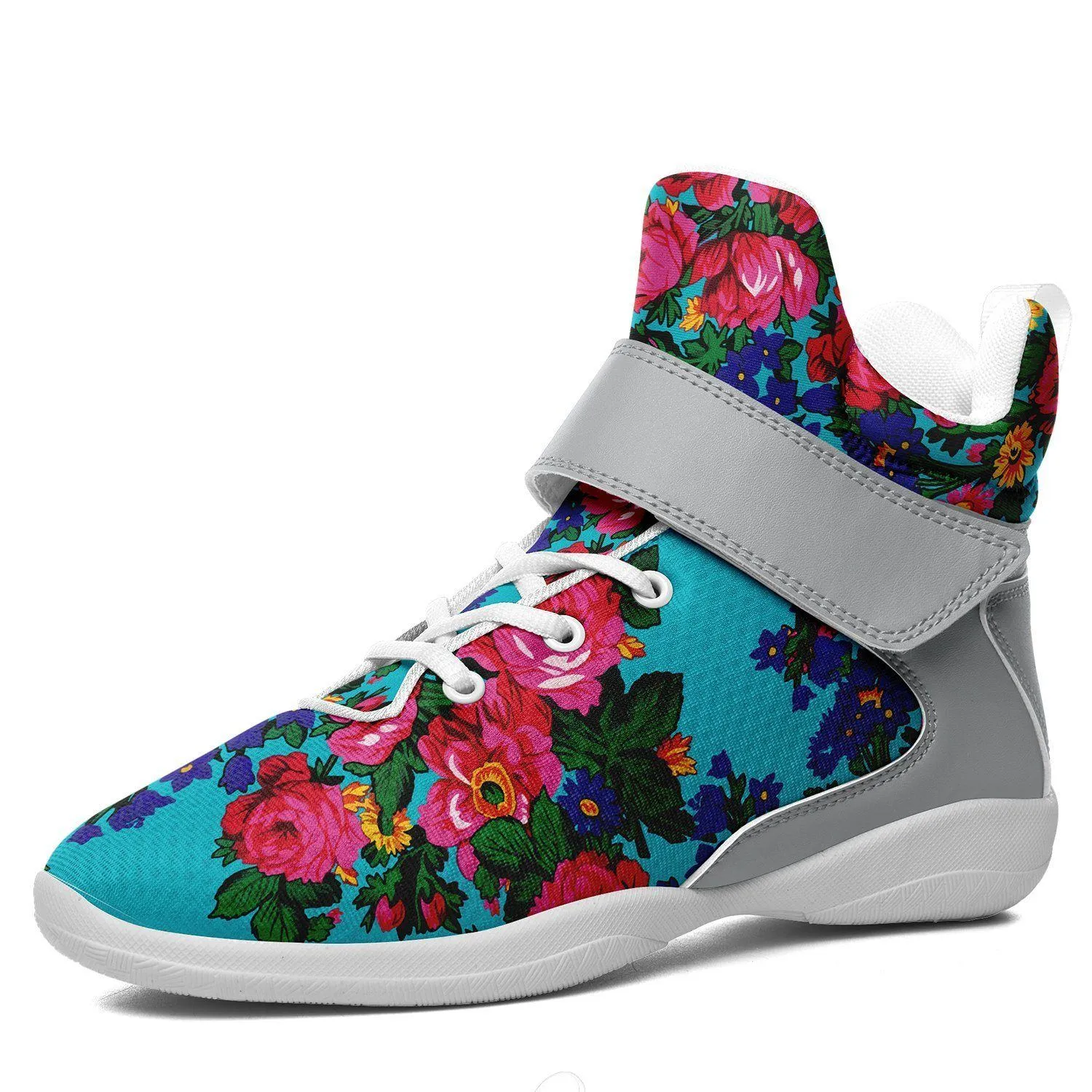 Kokum's Revenge Sky Ipottaa Basketball / Sport High Top Shoes - White Sole