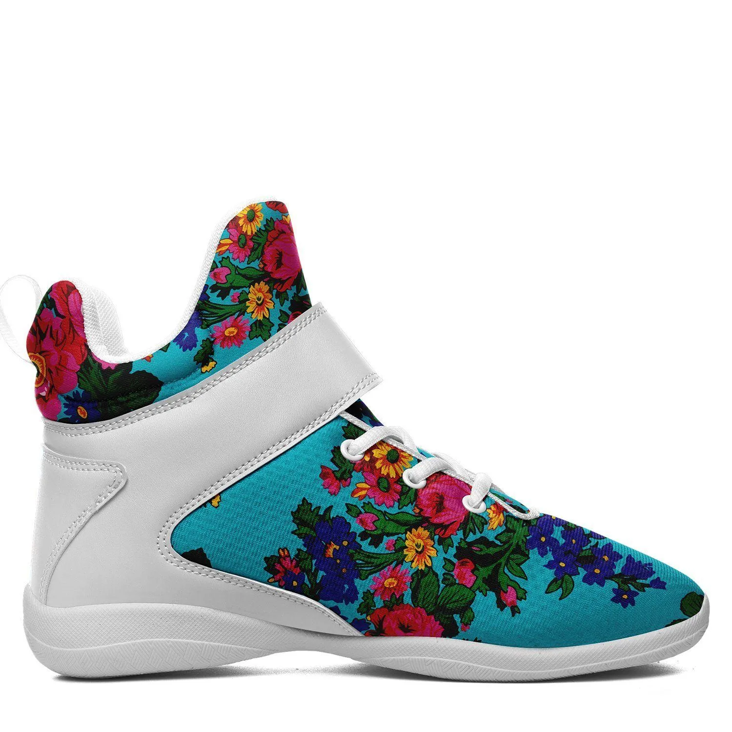 Kokum's Revenge Sky Ipottaa Basketball / Sport High Top Shoes - White Sole