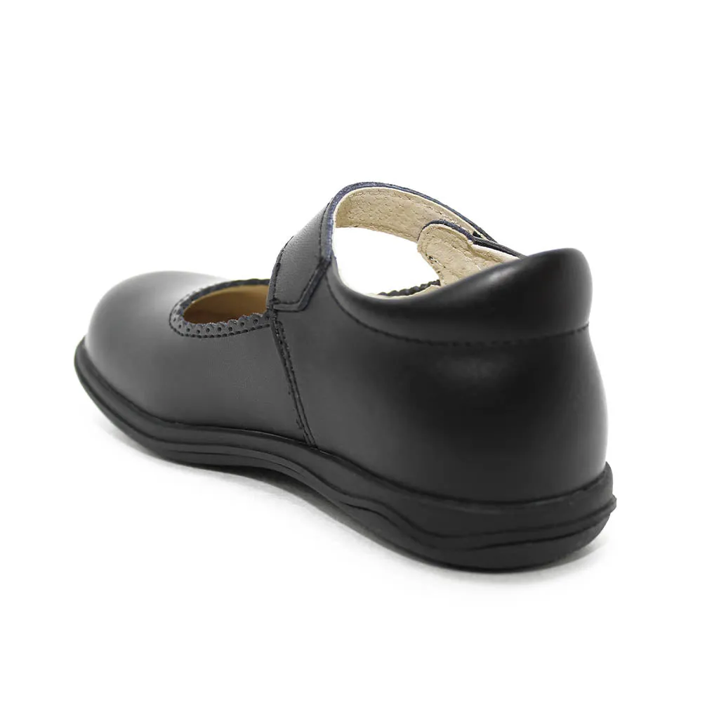 L’ Amour School Uniform Shoe Black Walker Toddler Girl-Kids Shoes