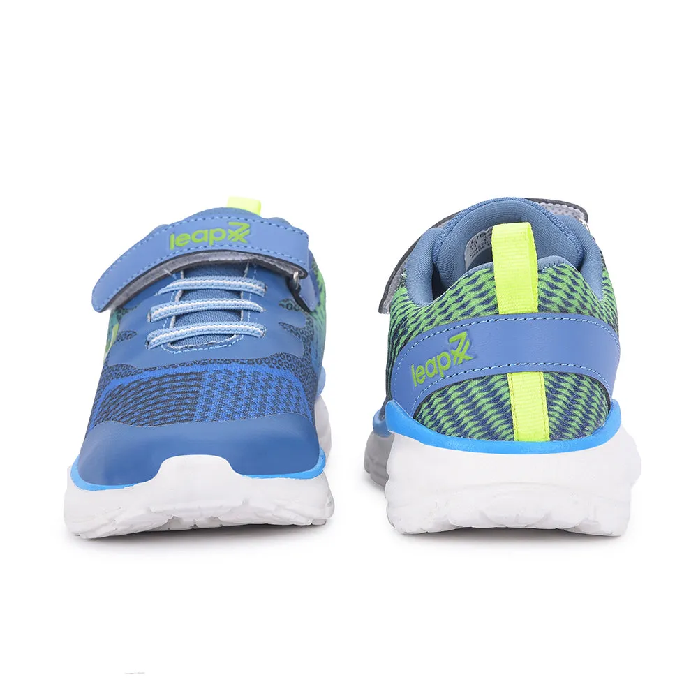 Leap7x By Liberty Kids KIMSER-E Blue Sports Non Lacing Shoes