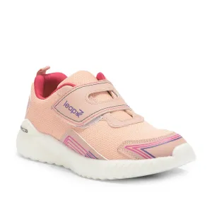 Leap7x Peach Sports Slip-on Walking Shoes For Kids NITKID-2 By Liberty