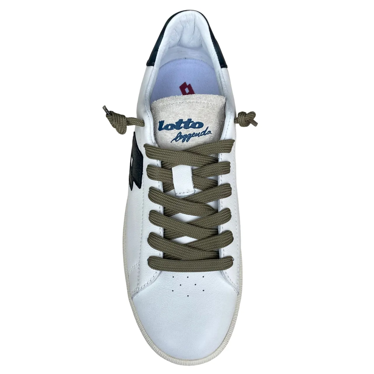 Lotto Leggenda scarpa sneakers da uomo Autograph Legend 3 220320 BGC bianco-blu-marrone