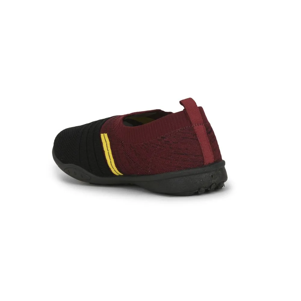 Lucy & Luke (Black) Sports Non Lacing Shoes For Kids PEYTON-E By Liberty