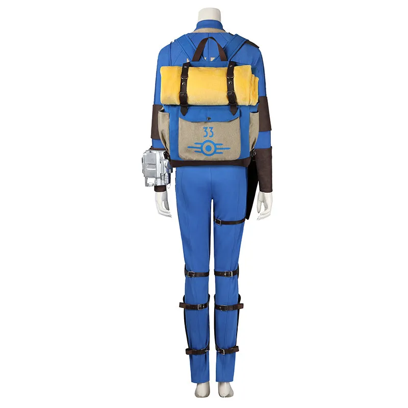 Lucy Vault 33 Backpack Fallout Cosplay Backpack Vault School Bag Blanket Halloween Backpack