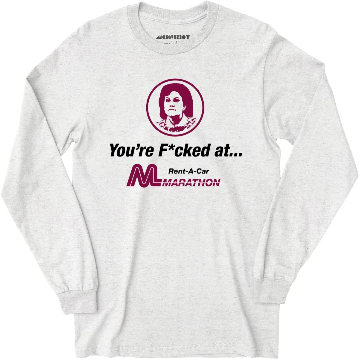 Marathon Car Rental - Planes, Trains and Automobiles - Long Sleeve T-Shirt