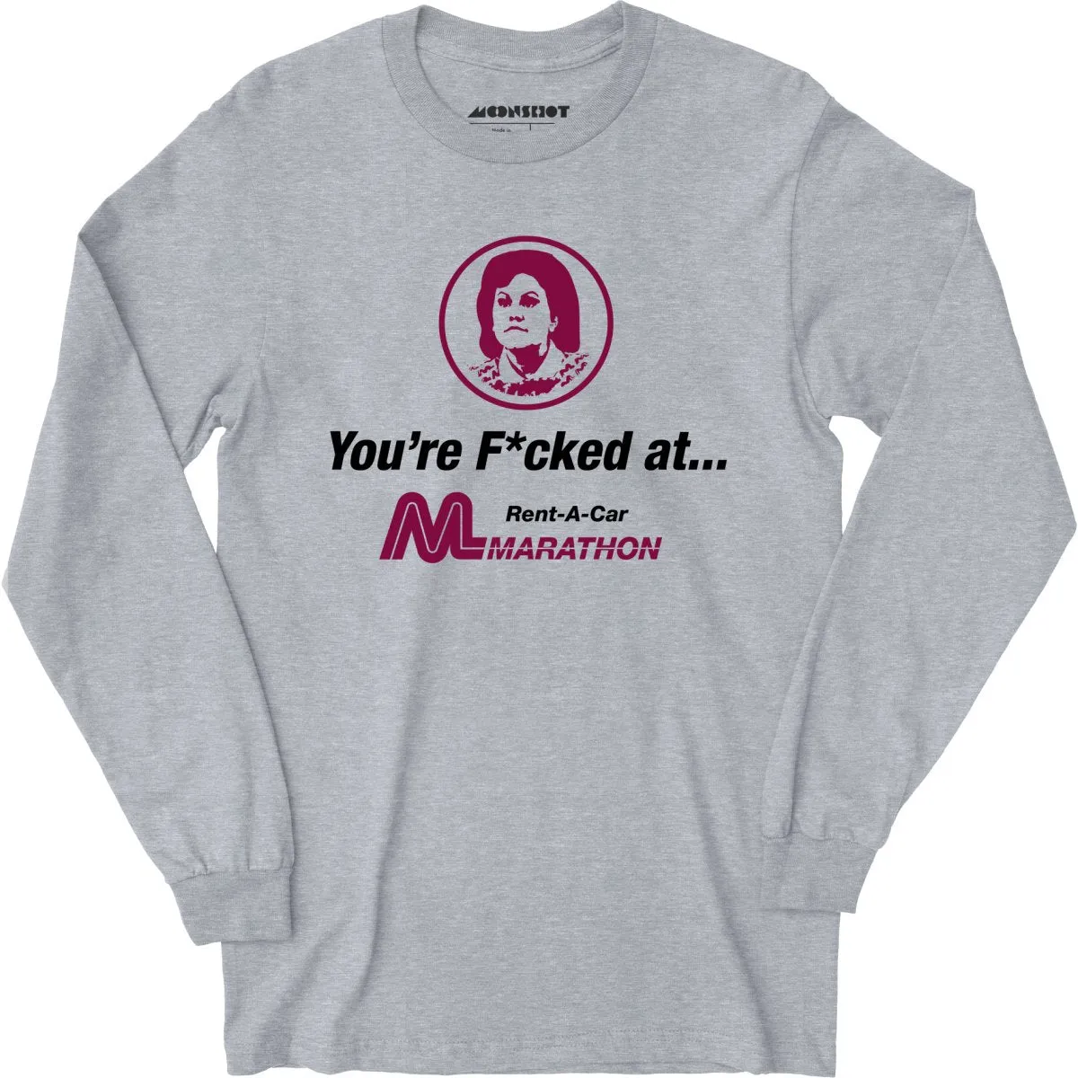 Marathon Car Rental - Planes, Trains and Automobiles - Long Sleeve T-Shirt