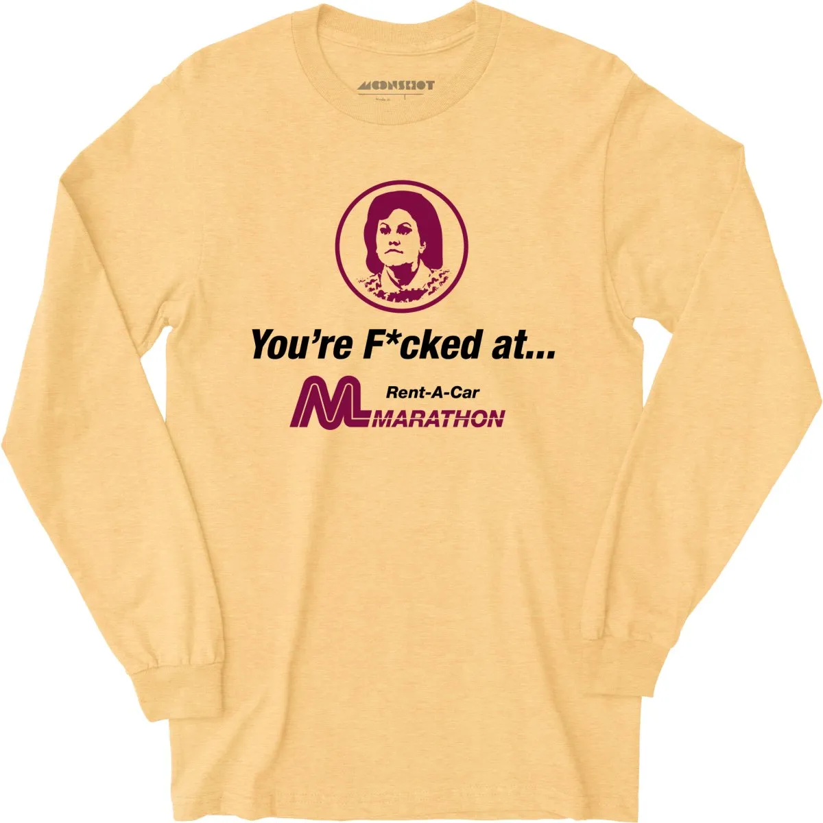 Marathon Car Rental - Planes, Trains and Automobiles - Long Sleeve T-Shirt