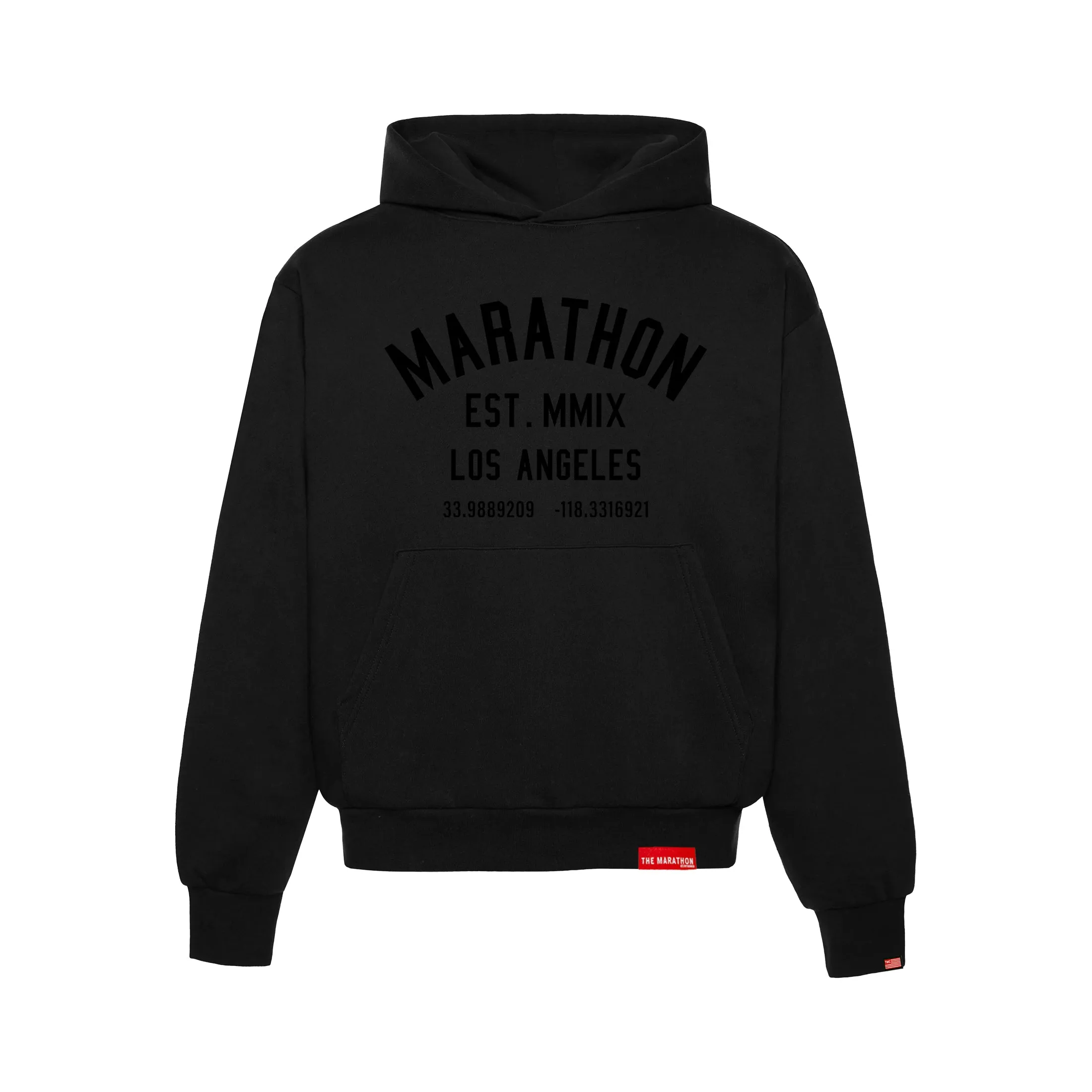 Marathon Classic Hoodie - Black/Black