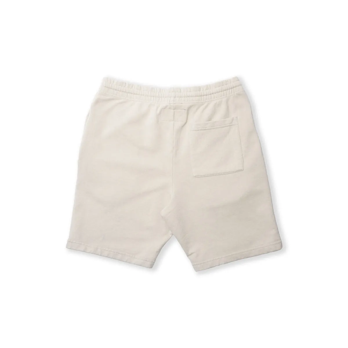 Marathon Classic Script Sweatshorts - Bone/Grey