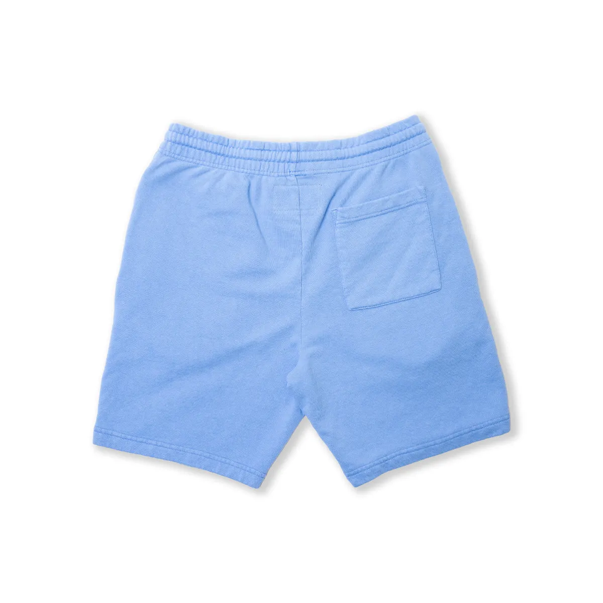 Marathon Classic Script Sweatshorts - Powder Blue/Black