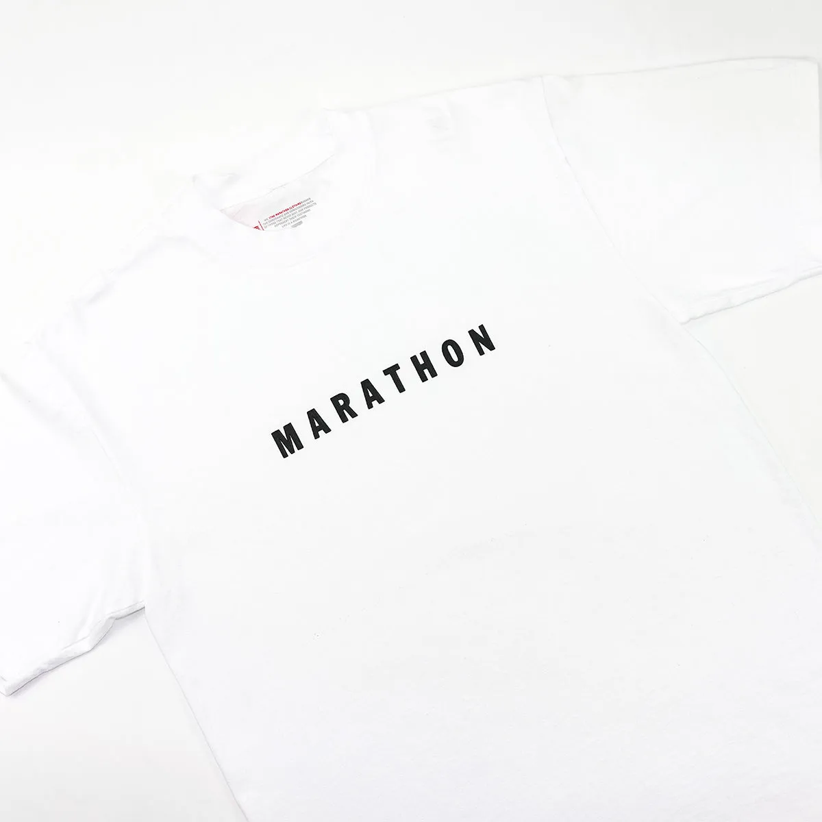 Marathon Classic T-Shirt - White/Black