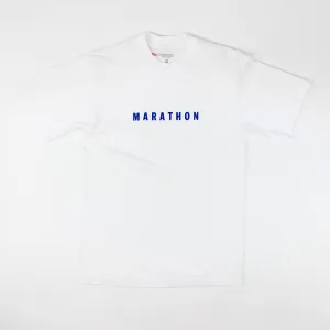 Marathon Classic T-Shirt - White/Navy