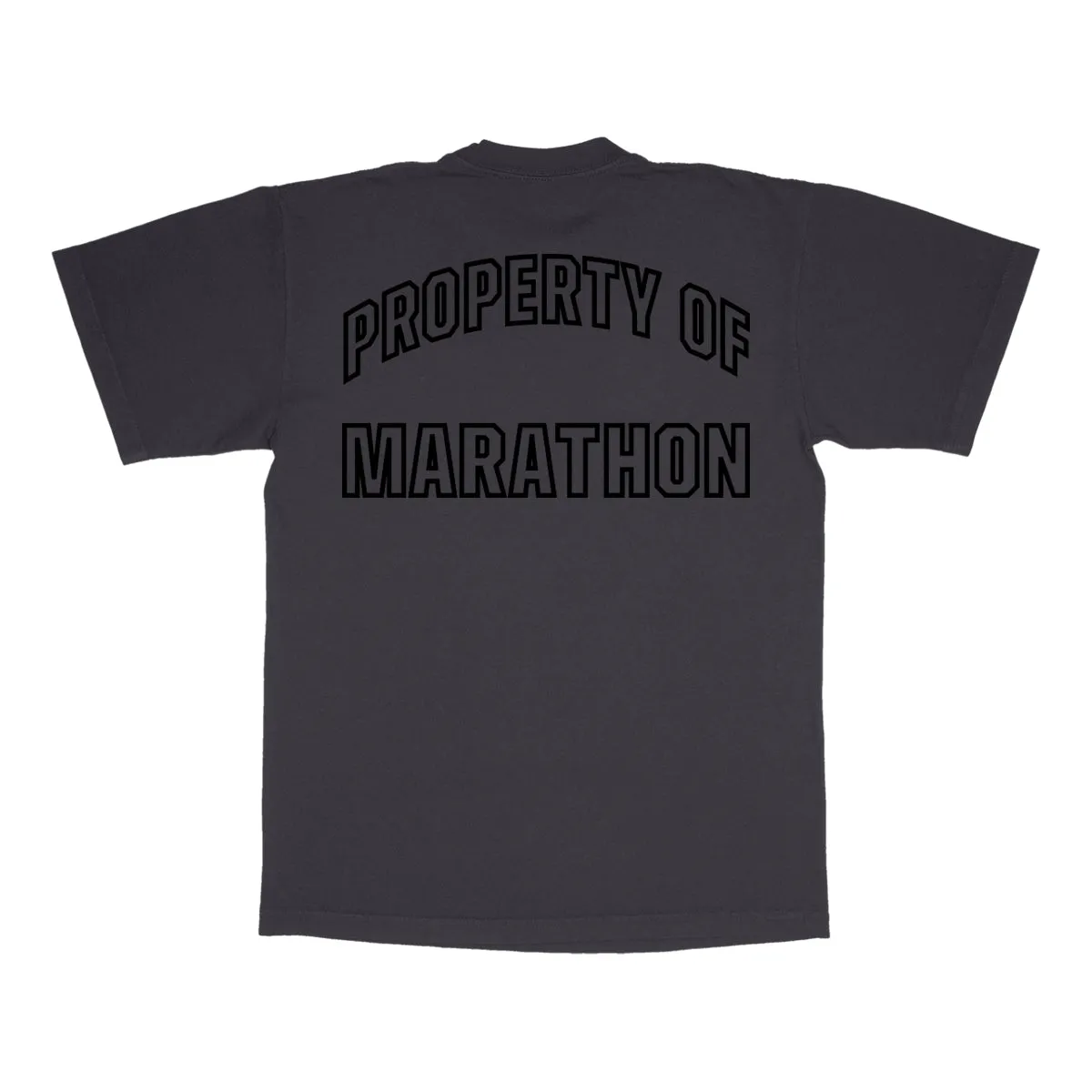 Marathon Globally Respected T-Shirt - Vintage Black/Black