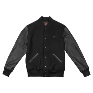 Marathon Letterman Jacket - Black