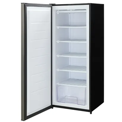 Marathon MUF65BLS 22" 6.5 Cu. Ft. Capacity Upright Freezer In Black Steel