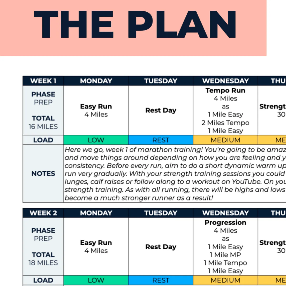 Marathon Plan Improver - L2