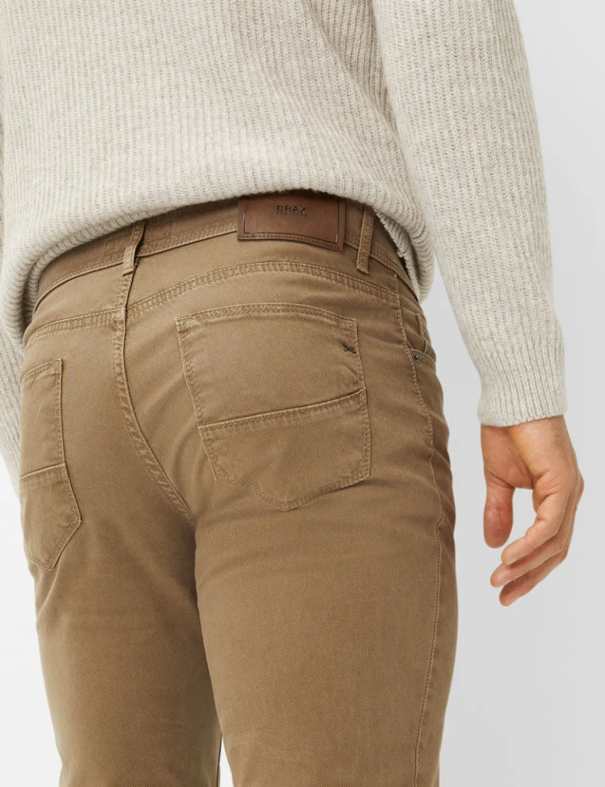 Marathon Print: Five-Pocket Pants in Straight Fit