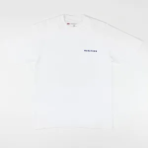 Marathon Signature Classic T-Shirt - White/Black