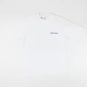 Marathon Signature Classic T-Shirt - White/Navy