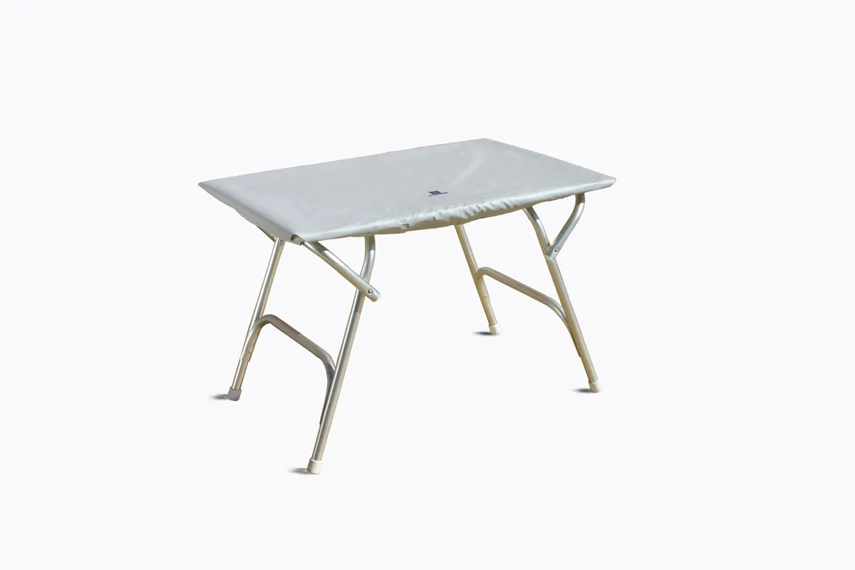 Marine grade Plywood with White Formica Boat Table 66x112cm. 2 heights 56/73cm-M600FT