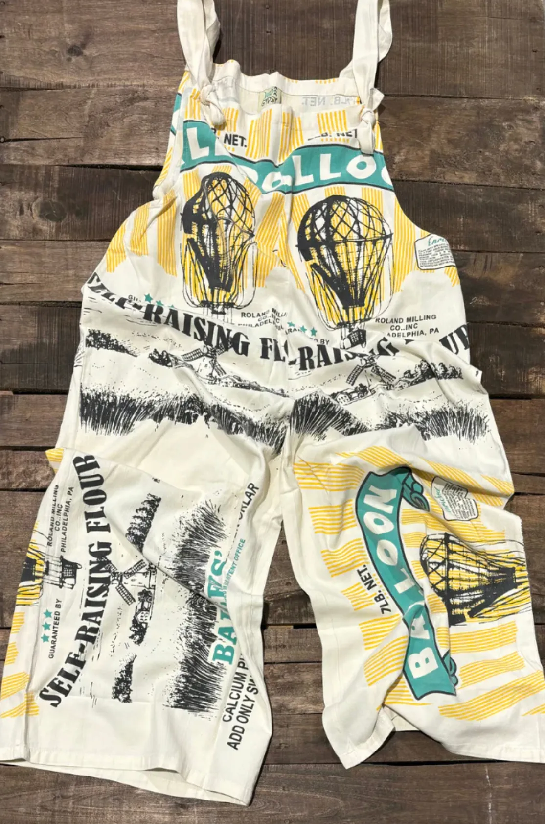 Market Fresh Overalls- Hot Air Balloon