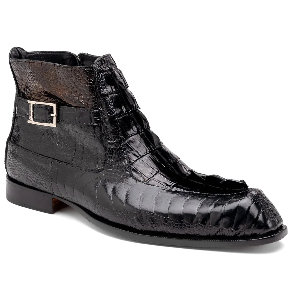 Mauri 3299 Ostrich Leg/ Hornback Black