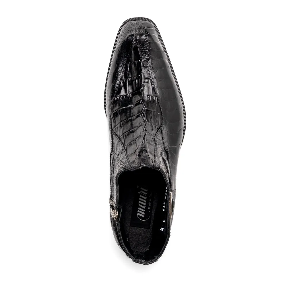 Mauri 3299 Ostrich Leg/ Hornback Black