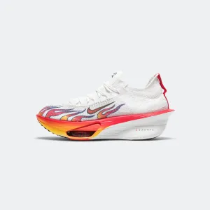 Mens Air Zoom Alphafly Next% 3 'Ekiden' - White/Habanero Flames