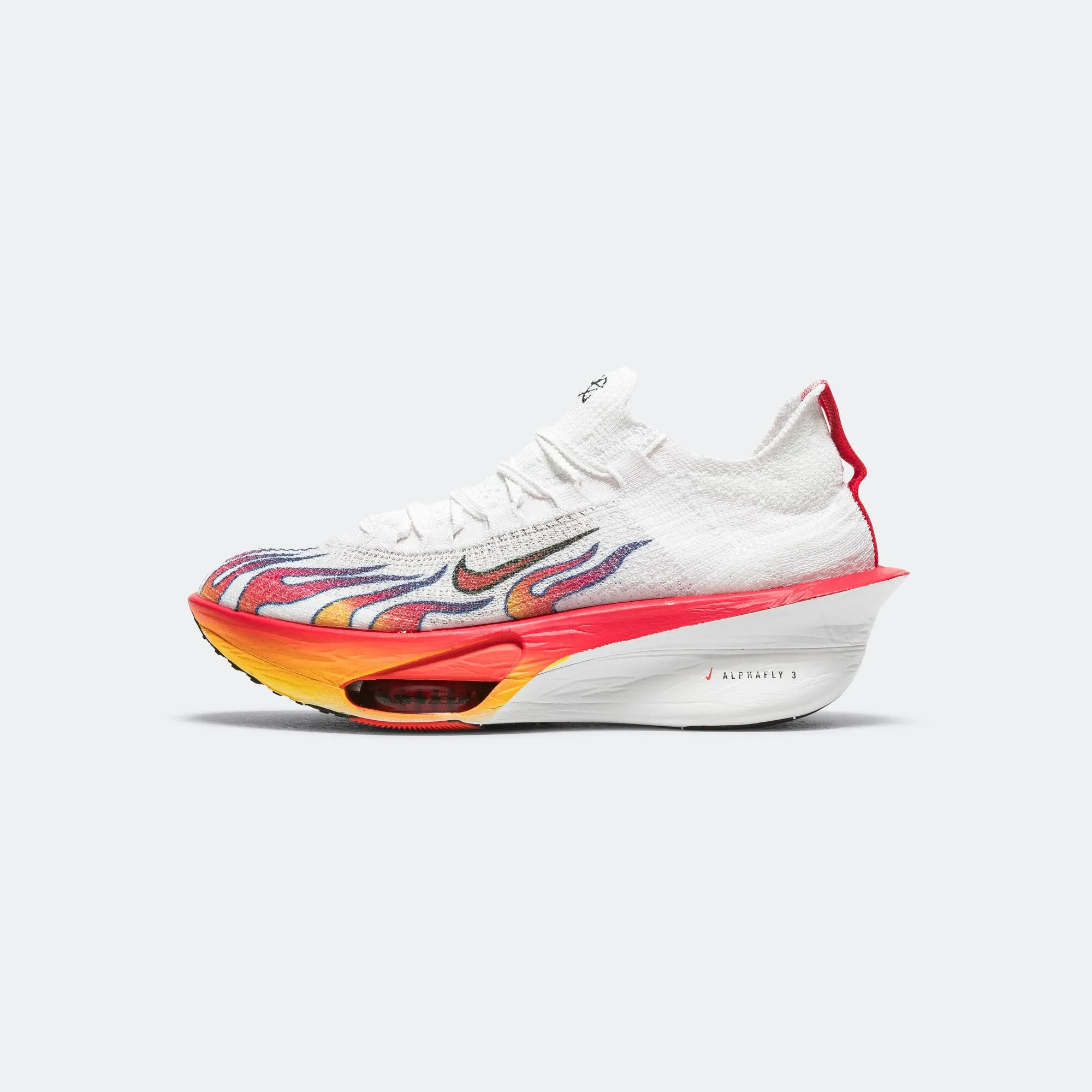 Mens Air Zoom Alphafly Next% 3 'Ekiden' - White/Habanero Flames