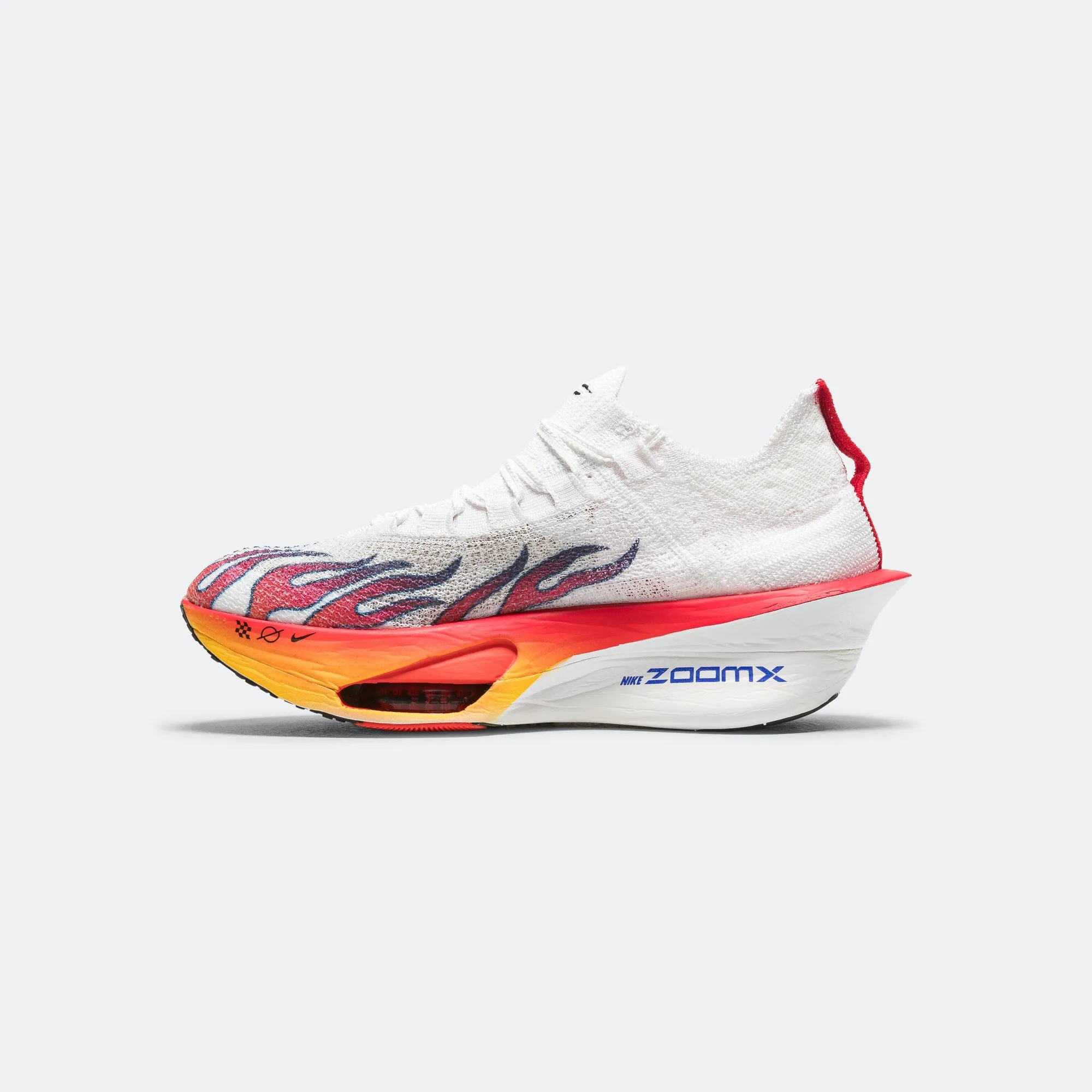 Mens Air Zoom Alphafly Next% 3 'Ekiden' - White/Habanero Flames