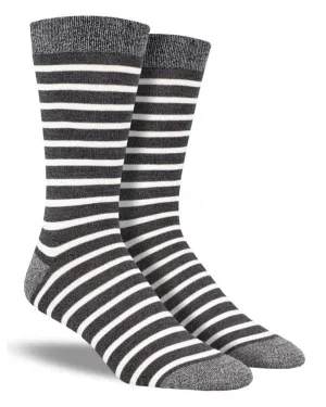 Men's Bamboo Sailor Stripe Socks