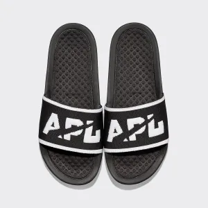 Men's Big Logo TechLoom Slide Black / White / White