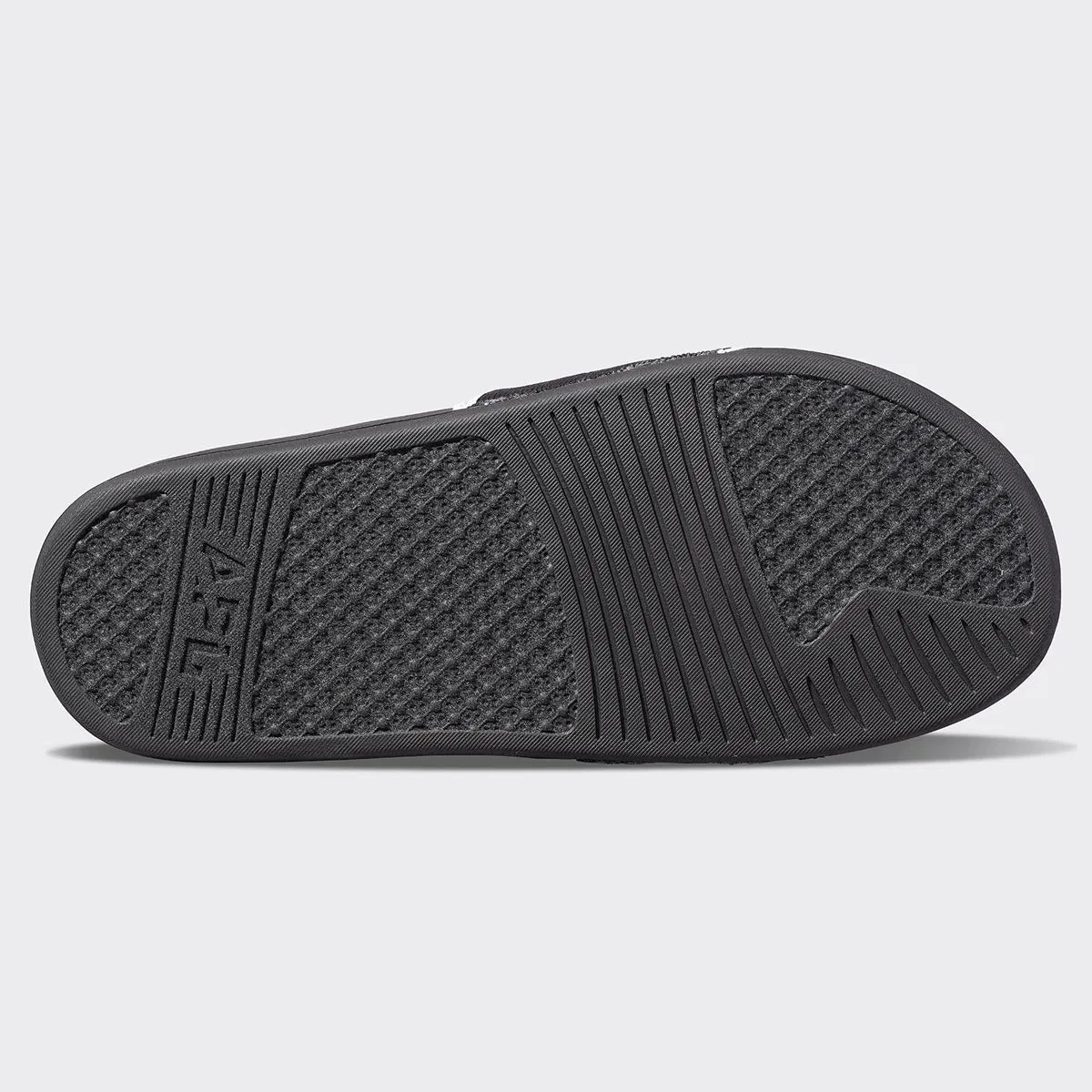 Men's Big Logo TechLoom Slide Black / White / White