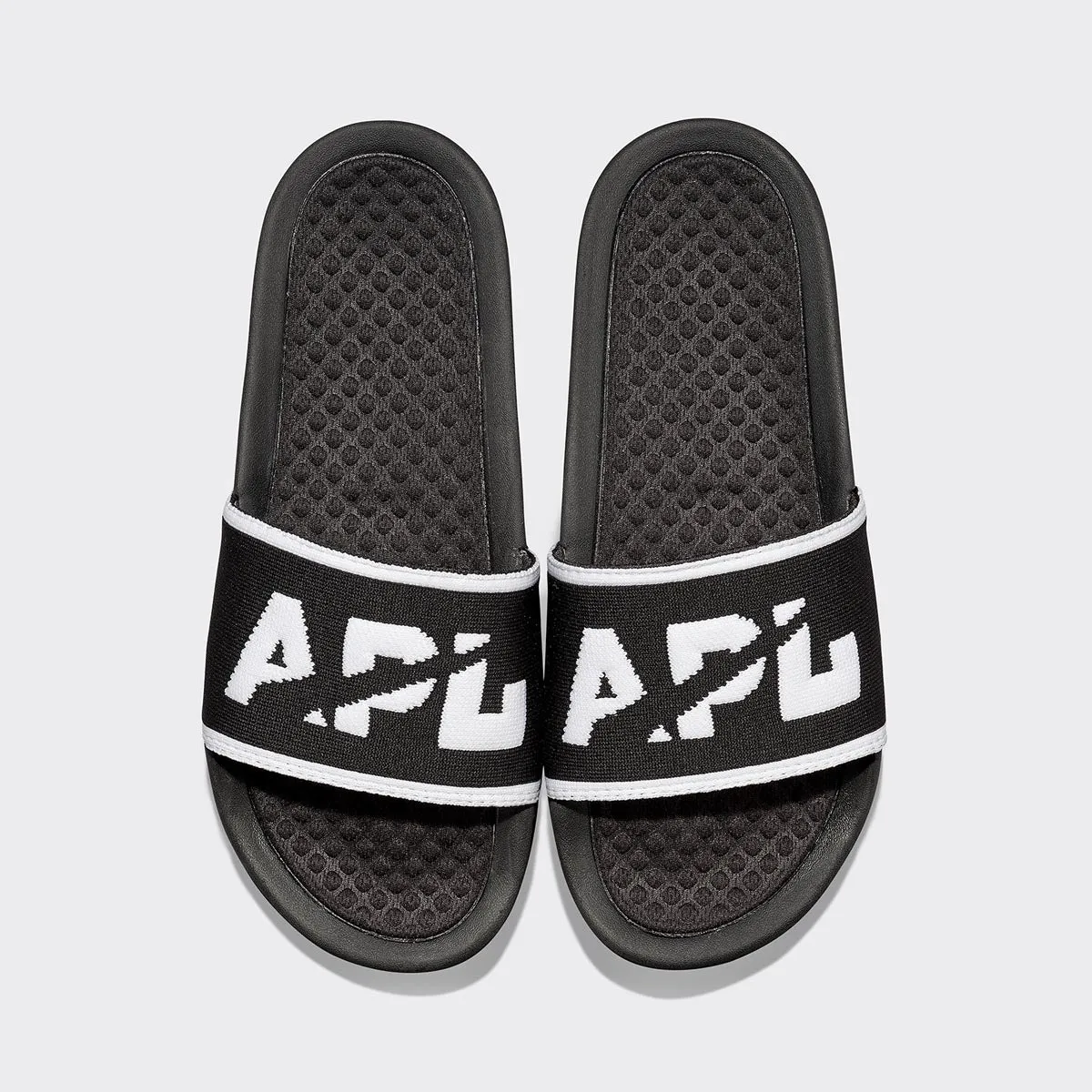 Men's Big Logo TechLoom Slide Black / White / White