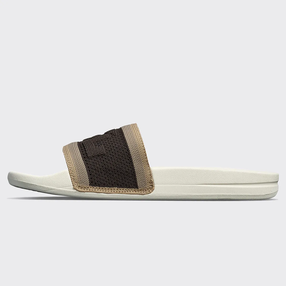 Men's Big Logo TechLoom Slide Chocolate / Almond / Caramel