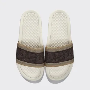 Men's Big Logo TechLoom Slide Chocolate / Almond / Caramel